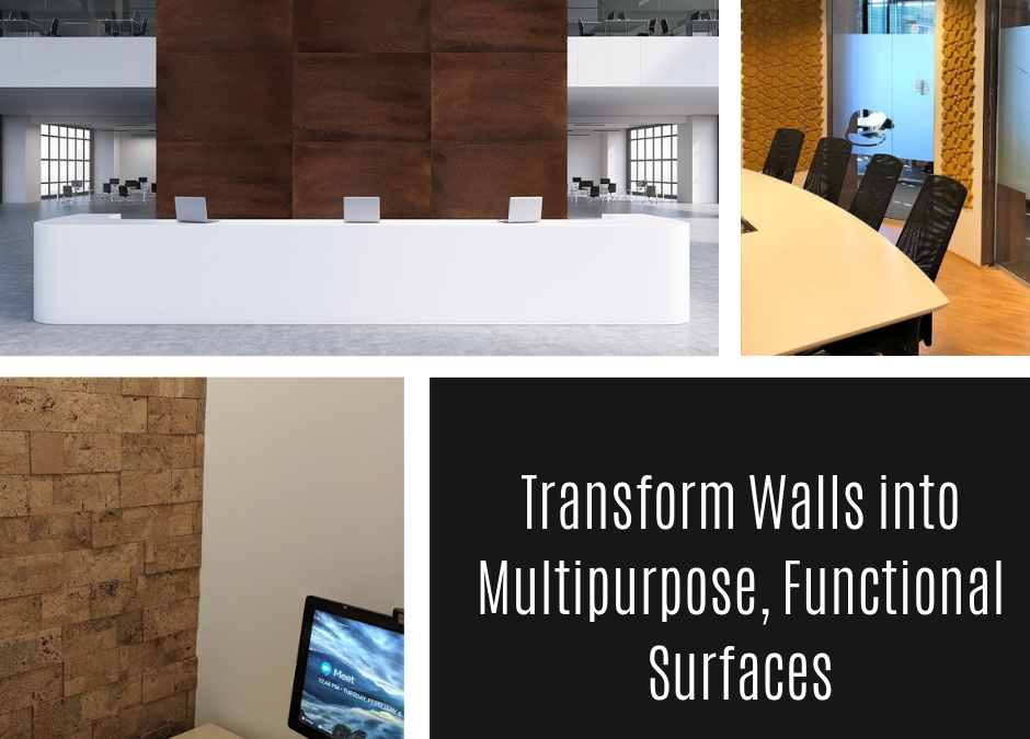 Transform Walls into Multipurpose, Functional Surfaces