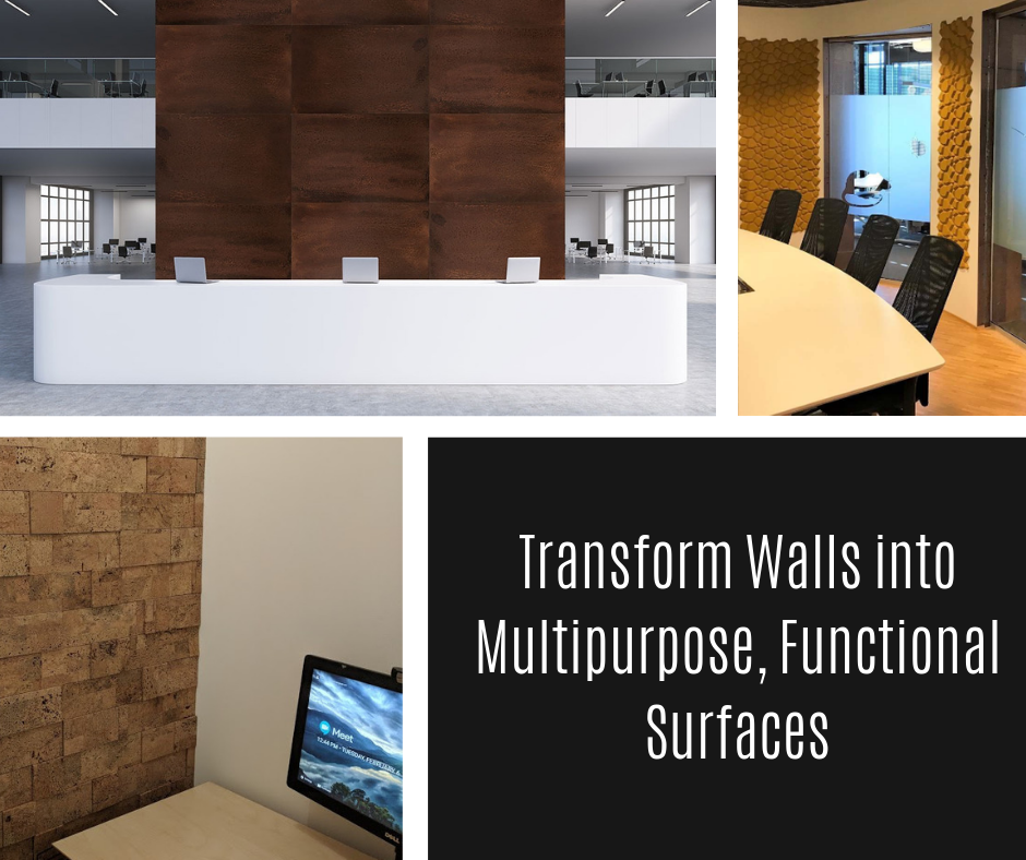 Transform Walls Into Multipurpose Functional Surfaces